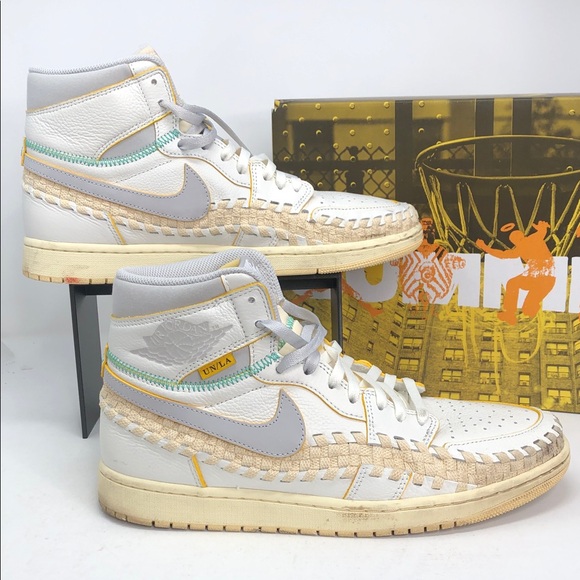 Nike Mens Air Jordan 1 Retro High OG SP Union x BBS Sail FD2565-100 - Size 11.5 - Picture 1 of 15